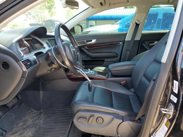 WAUKGAFB4BN006485 - 2011 AUDI A6 PRESTIGE BLACK photo 7