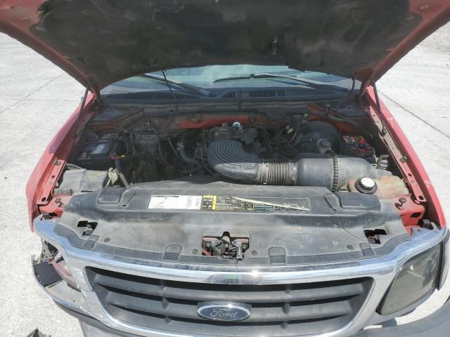 1FTRF17W32NA28175 - 2002 FORD F150 RED photo 11