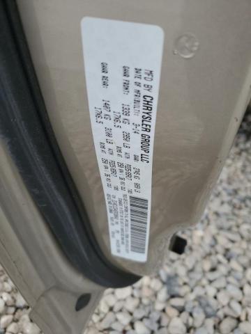 2C4RC1CG4ER338642 - 2014 CHRYSLER TOWN & COU TOURING L GOLD photo 12