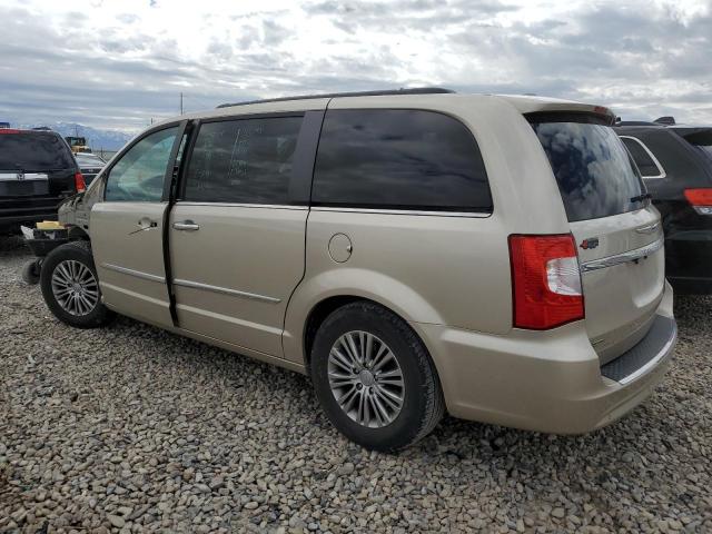 2C4RC1CG4ER338642 - 2014 CHRYSLER TOWN & COU TOURING L GOLD photo 2