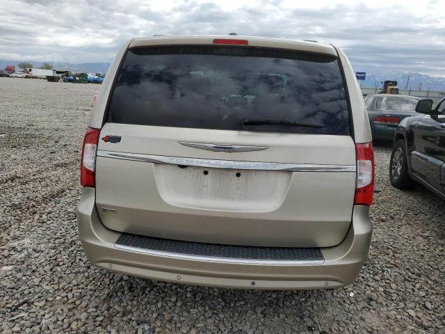 2C4RC1CG4ER338642 - 2014 CHRYSLER TOWN & COU TOURING L GOLD photo 6