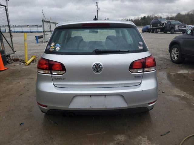 WVWMM7AJ4CW152080 - 2012 VOLKSWAGEN GOLF ვერცხლისფერი ფოტო 6