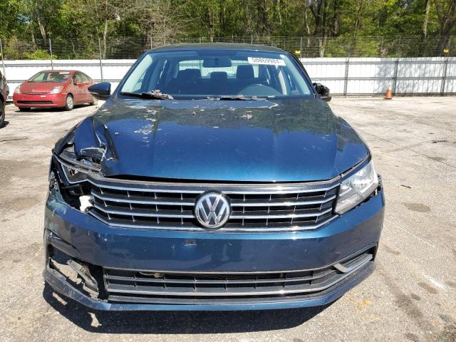 1VWLA7A32KC003797 - 2019 VOLKSWAGEN PASSAT WOLFSBURG BLUE photo 5