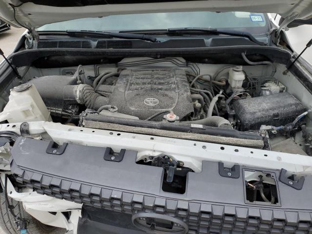 5TFRY5F19LX267355 - 2020 TOYOTA TUNDRA DOUBLE CAB SR/SR5 WHITE photo 11