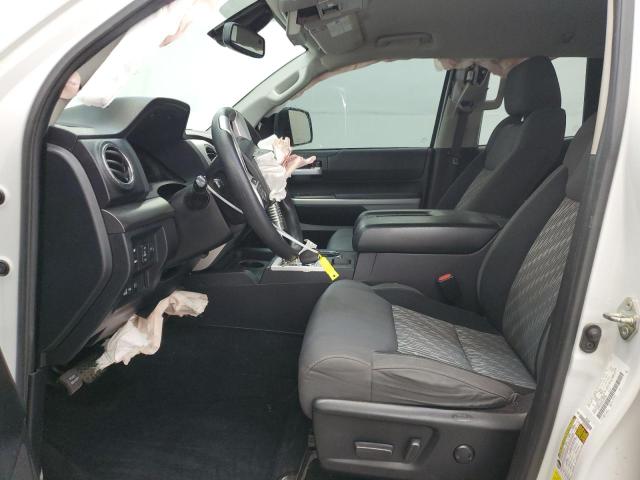 5TFRY5F19LX267355 - 2020 TOYOTA TUNDRA DOUBLE CAB SR/SR5 WHITE photo 7