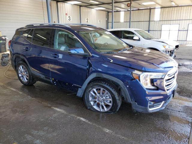 3GKALVEG8PL169683 - 2023 GMC TERRAIN SLT BLUE photo 4