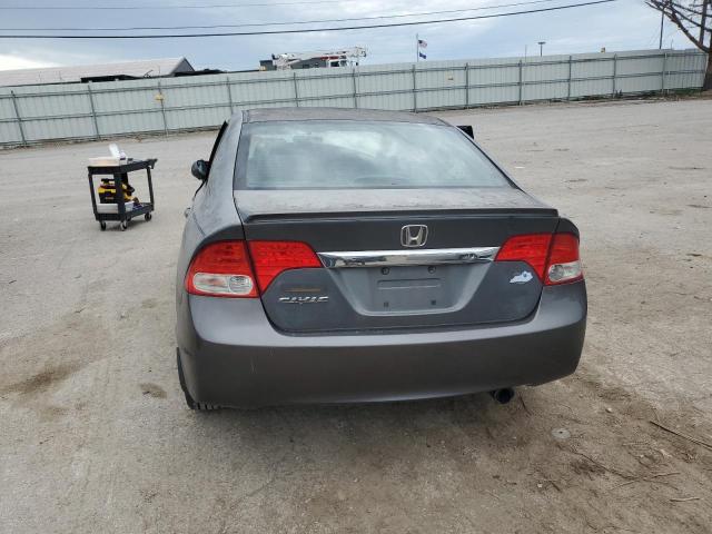 2HGFA1F60AH557725 - 2010 HONDA CIVIC LX-S رمادي صورة 6