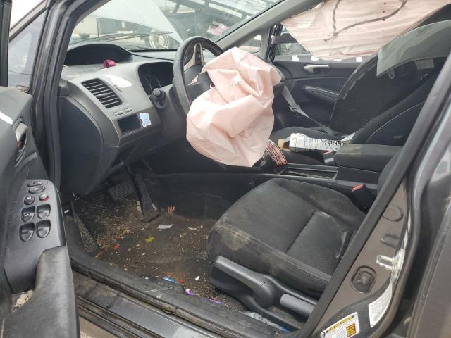 2HGFA1F60AH557725 - 2010 HONDA CIVIC LX-S رمادي صورة 8