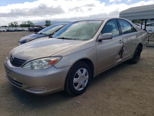 4T1BE32K92U003089 - 2002 TOYOTA CAMRY LE GOLD photo 1