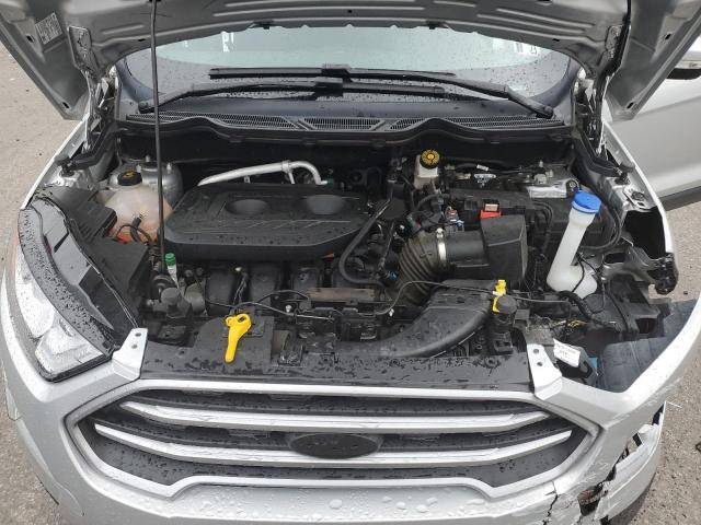 MAJ6S3GL4KC301920 - 2019 FORD ECOSPORT SE 银色 照片 12