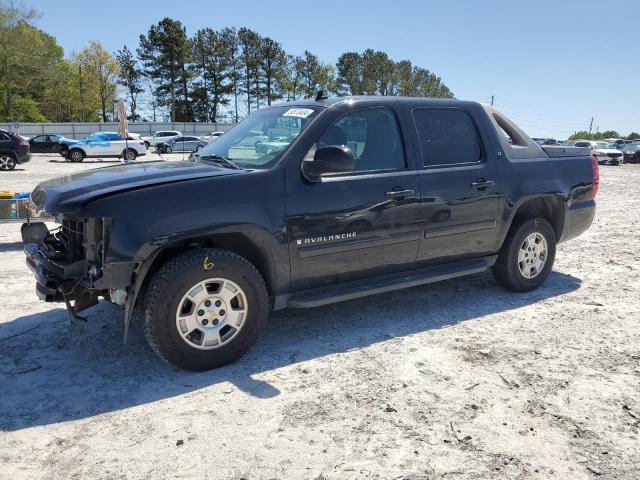 3GNEC12027G183172 - 2007 CHEVROLET AVALANCHE C1500 BLACK photo 1