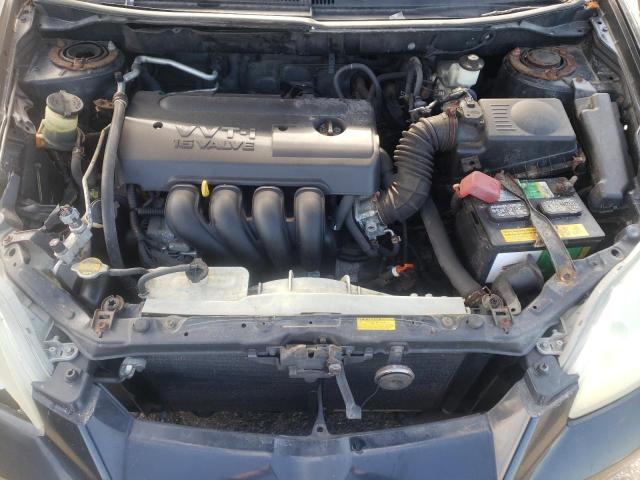 2T1KR32E46C582305 - 2006 TOYOTA COROLLA MA XR BLACK photo 11