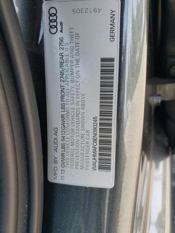 WAUHMAFC8EN090245 - 2014 AUDI A6 PRESTIGE ნაცრისფერი ფოტო 12