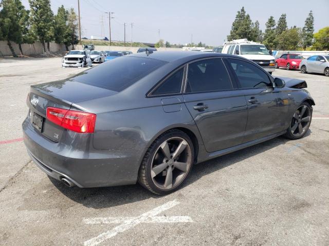WAUHMAFC8EN090245 - 2014 AUDI A6 PRESTIGE ნაცრისფერი ფოტო 3
