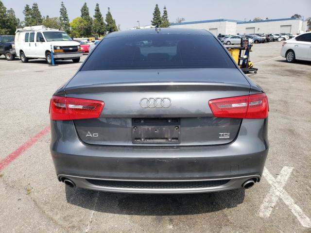 WAUHMAFC8EN090245 - 2014 AUDI A6 PRESTIGE ნაცრისფერი ფოტო 6