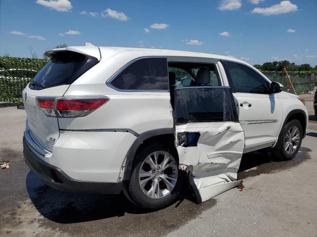 5TDKKRFH6FS105927 - 2015 TOYOTA HIGHLANDER XLE WHITE photo 3