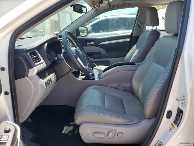 5TDKKRFH6FS105927 - 2015 TOYOTA HIGHLANDER XLE WHITE photo 7