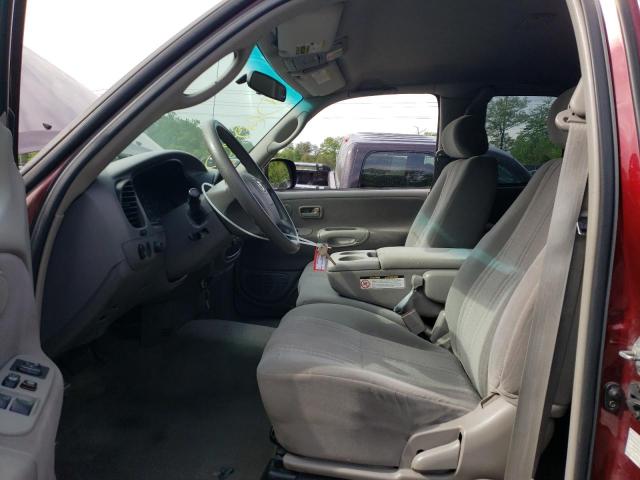 5TBRN34144S443227 - 2004 TOYOTA TUNDRA ACCESS CAB SR5 BURGUNDY photo 7