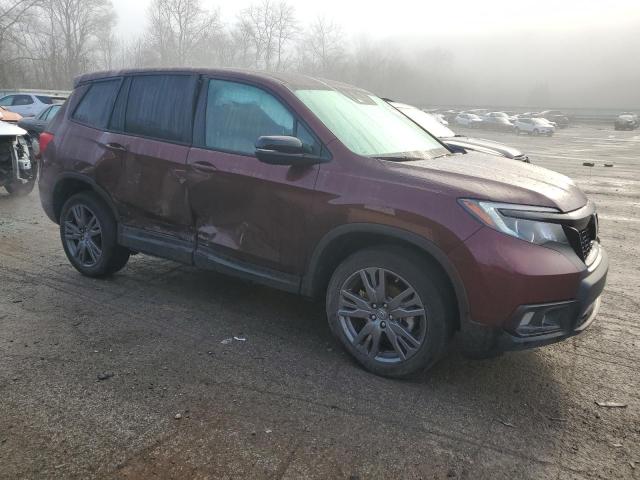 5FNYF8H53MB038314 - 2021 HONDA PASSPORT EXL Bordo foto 4