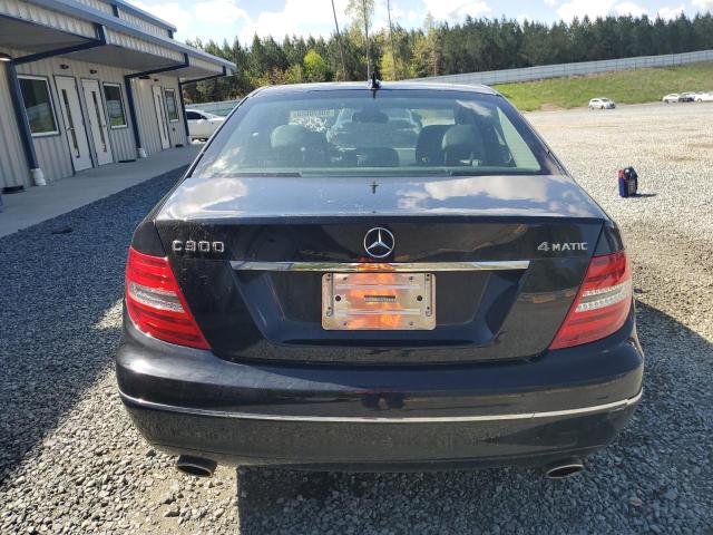 WDDGF8AB5DR286091 - 2013 MERCEDES-BENZ C 300 4MATIC BLACK photo 6