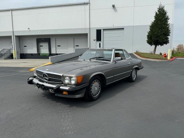 WDBBA45A7DB025873 - 1983 MERCEDES-BENZ 380 SL GRAY photo 2