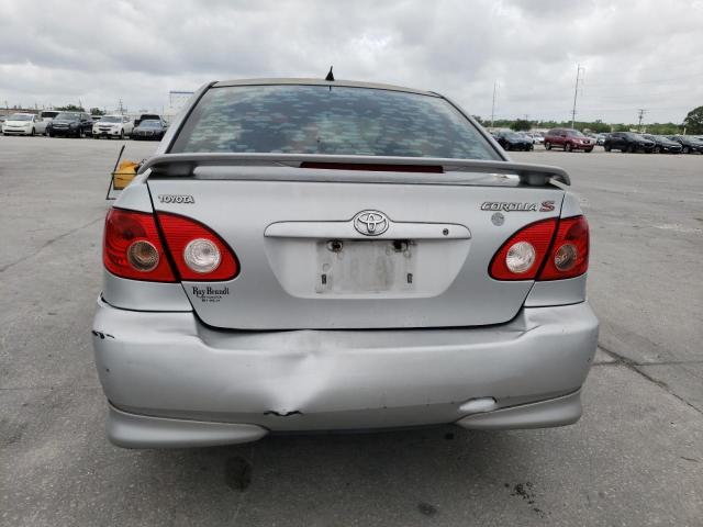 1NXBR32E85Z402739 - 2005 TOYOTA COROLLA CE SILVER photo 6