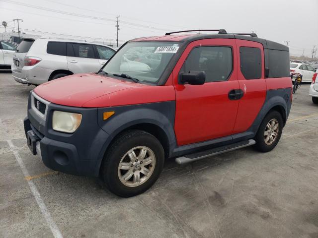 5J6YH28686L020899 - 2006 HONDA ELEMENT EX RED photo 1