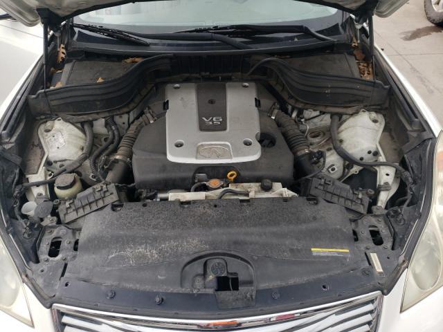 JNKAJ09E08M305498 - 2008 INFINITI EX35 BASE Սպիտակ լուսանկար 11