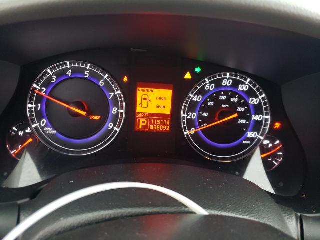 JNKAJ09E08M305498 - 2008 INFINITI EX35 BASE Սպիտակ լուսանկար 9