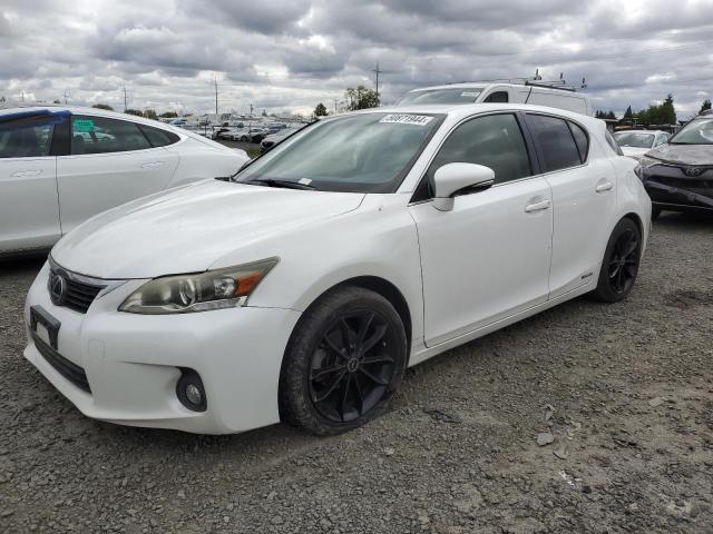 JTHKD5BH2B2016736 - 2011 LEXUS CT 200 WHITE photo 1