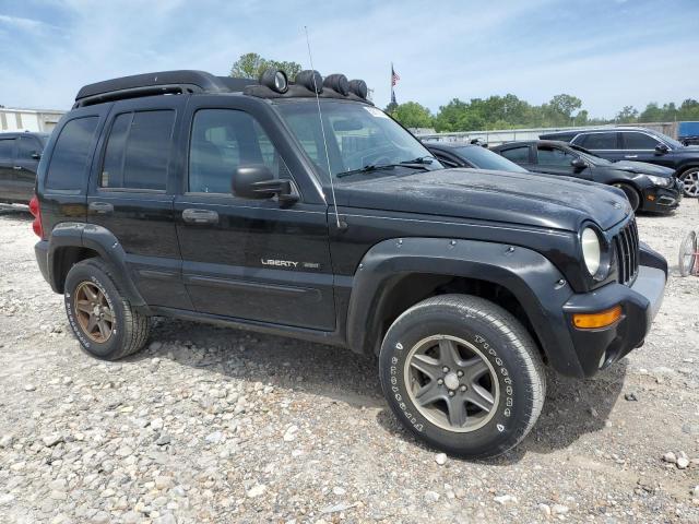 1J4GK38K33W516154 - 2003 JEEP LIBERTY RENEGADE BLACK photo 4