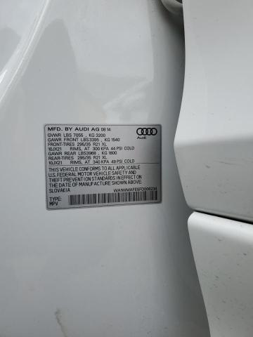 WA1WMAFE5FD006234 - 2015 AUDI Q7 TDI PRESTIGE WHITE photo 13