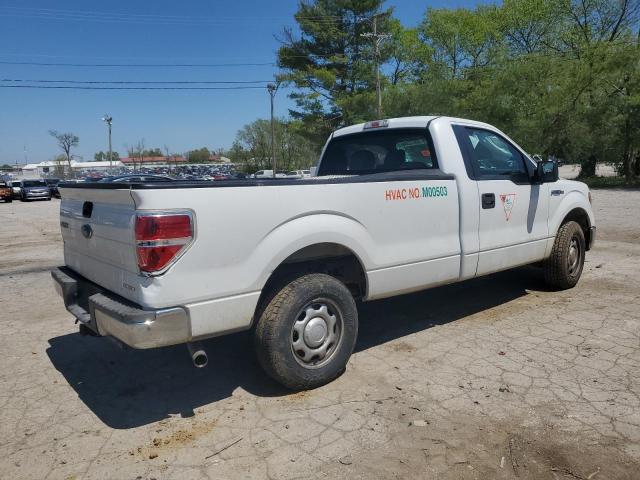 1FTNF1CF2DKE95399 - 2013 FORD F150 WHITE photo 3