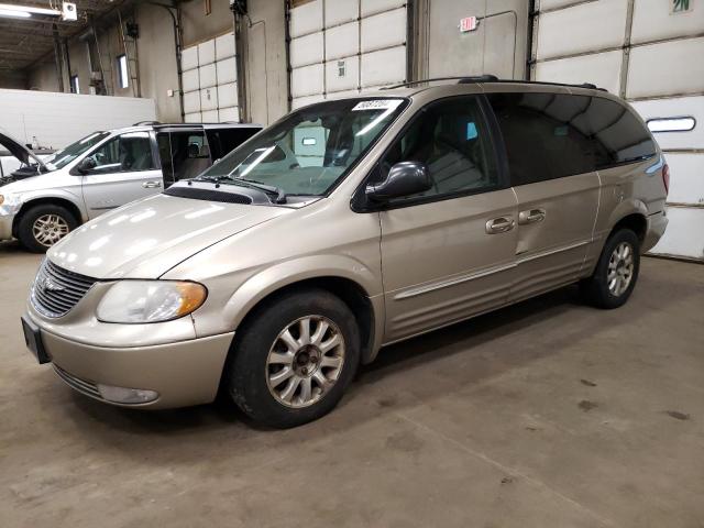 2C4GP54L33R162288 - 2003 CHRYSLER TOWN & COU LXI TAN photo 1