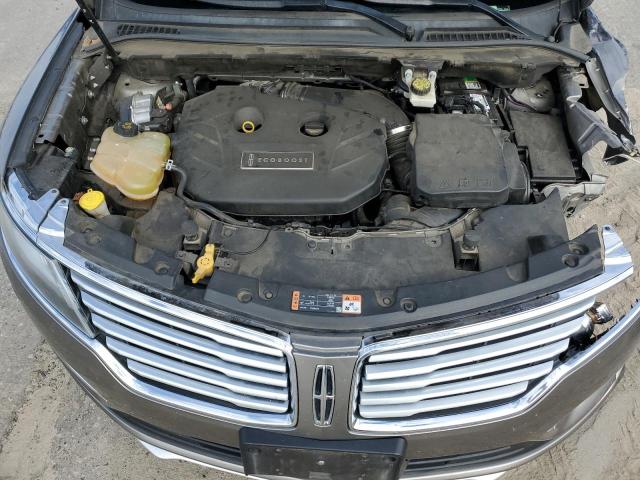 5LMCJ1C92GUJ08965 - 2016 LINCOLN MKC PREMIERE GRAY photo 12