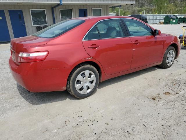 4T1BE46K69U398553 - 2009 TOYOTA CAMRY BASE RED photo 3