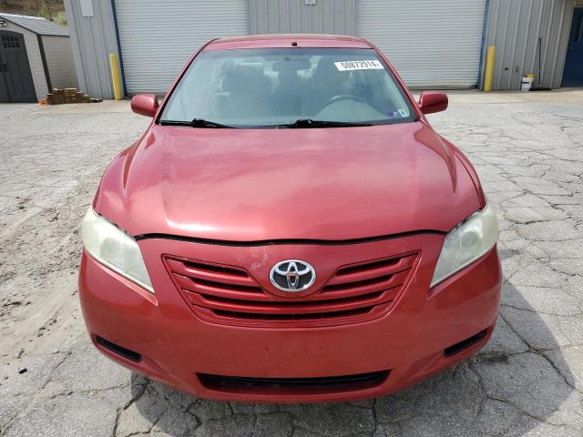 4T1BE46K69U398553 - 2009 TOYOTA CAMRY BASE RED photo 5