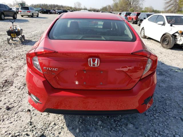 2HGFC2F53GH558058 - 2016 HONDA CIVIC LX RED photo 6