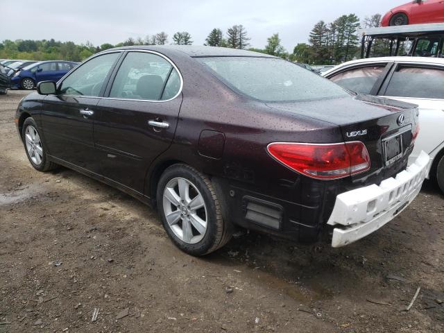 JTHBA30G155117373 - 2005 LEXUS ES 330 BURGUNDY photo 2