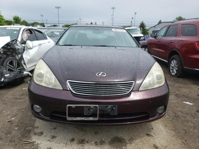 JTHBA30G155117373 - 2005 LEXUS ES 330 BURGUNDY photo 5