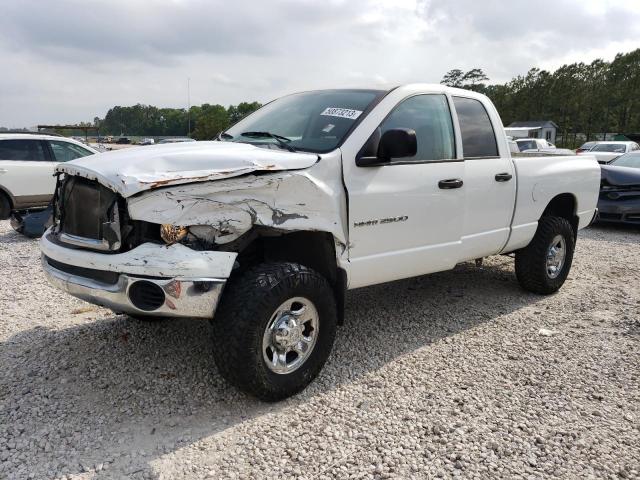 3D7KU28C74G221416 - 2004 DODGE RAM 2500 ST WHITE photo 1