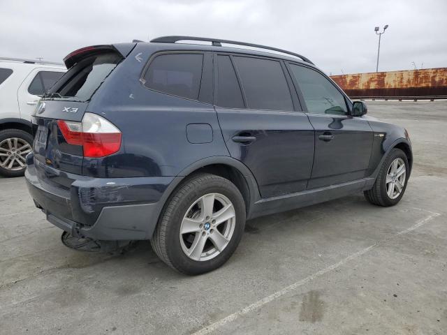 WBXPC93428WJ13159 - 2008 BMW X3 3.0SI BLACK photo 3