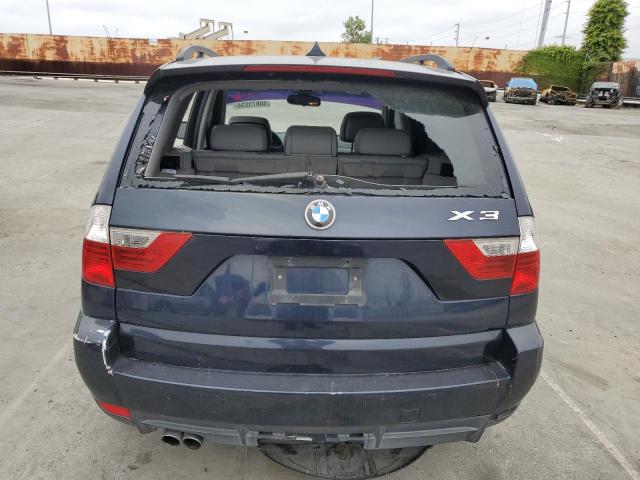 WBXPC93428WJ13159 - 2008 BMW X3 3.0SI BLACK photo 6