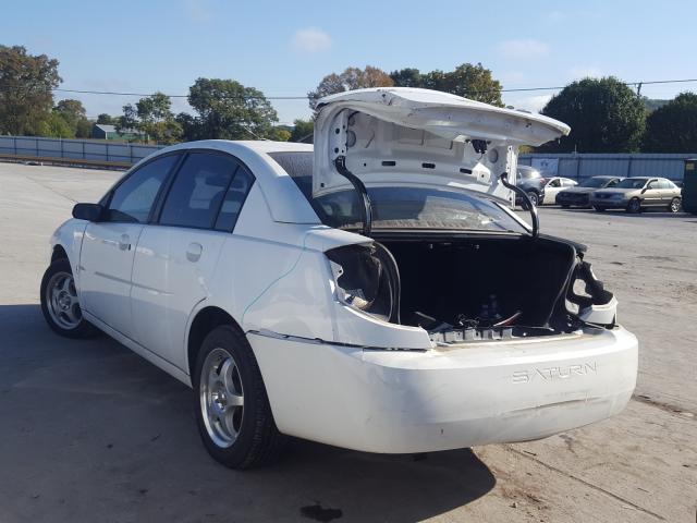 1G8AJ52F85Z120125 - 2005 SATURN ION LEVEL 2 WHITE photo 3