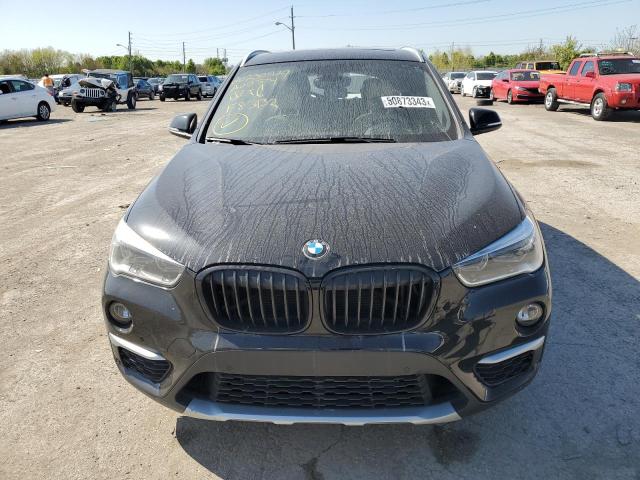 WBXHT3C36H5F83132 - 2017 BMW X1 XDRIVE28I BLACK photo 5