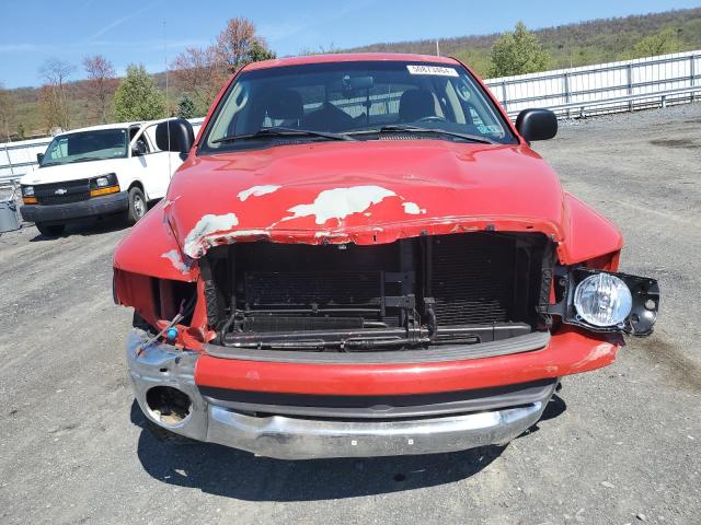 3D7HU18N92G136936 - 2002 DODGE RAM 1500 RED photo 5