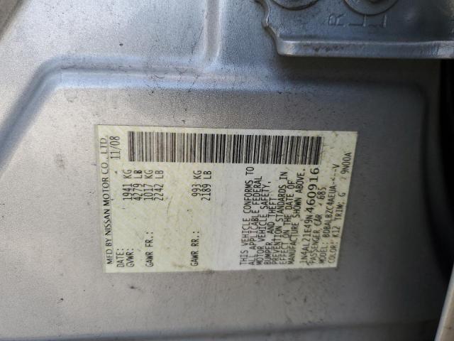 1N4AL21E49N460916 - 2009 NISSAN ALTIMA 2.5 SILVER photo 12