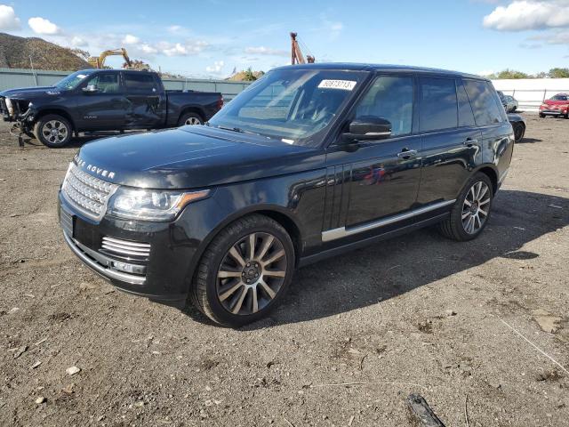 SALGV2EF6DA105529 - 2013 LAND ROVER RANGE ROVE AUTOBIOGRAPHY BLACK photo 1