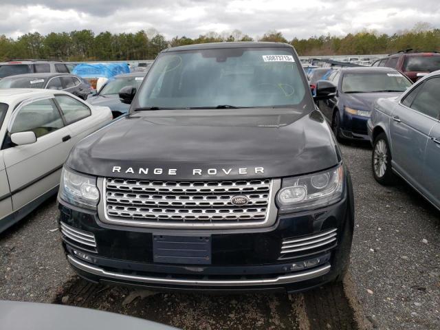 SALGV2EF6DA105529 - 2013 LAND ROVER RANGE ROVE AUTOBIOGRAPHY BLACK photo 5