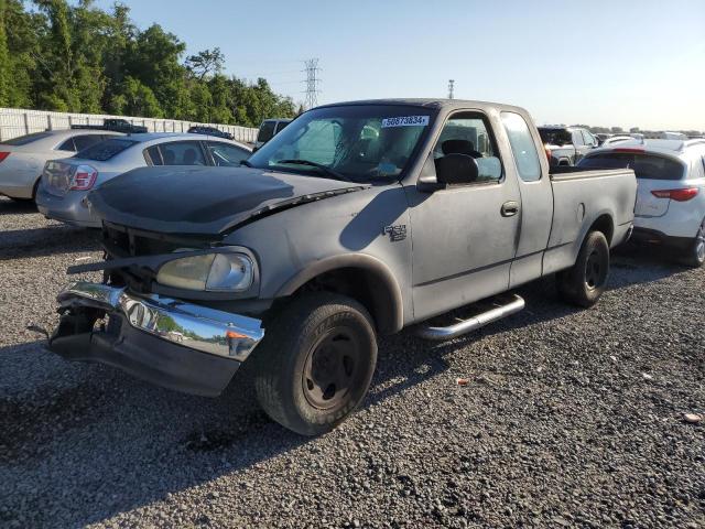 1FTRX18W52NB49589 - 2002 FORD F150 BLACK photo 1